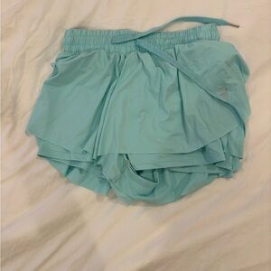 Women's Light Blue Shorts